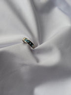 Blue Topaz Solitaire Ring