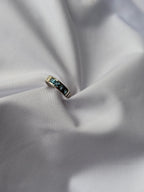 Blue Topaz Solitaire Ring 1