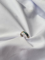 Blue Topaz Solitaire Ring