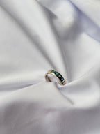 Blue Topaz Solitaire Ring 2