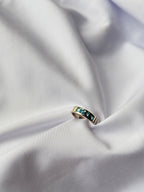 Blue Topaz Solitaire Ring