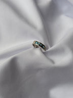 Blue Topaz Solitaire Ring