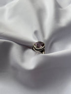 Amethyst Solitaire Ring