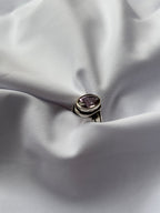 Amethyst Solitaire Ring 2