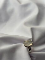 Moonstone Solitaire Ring
