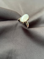 Moonstone Solitaire Ring 7