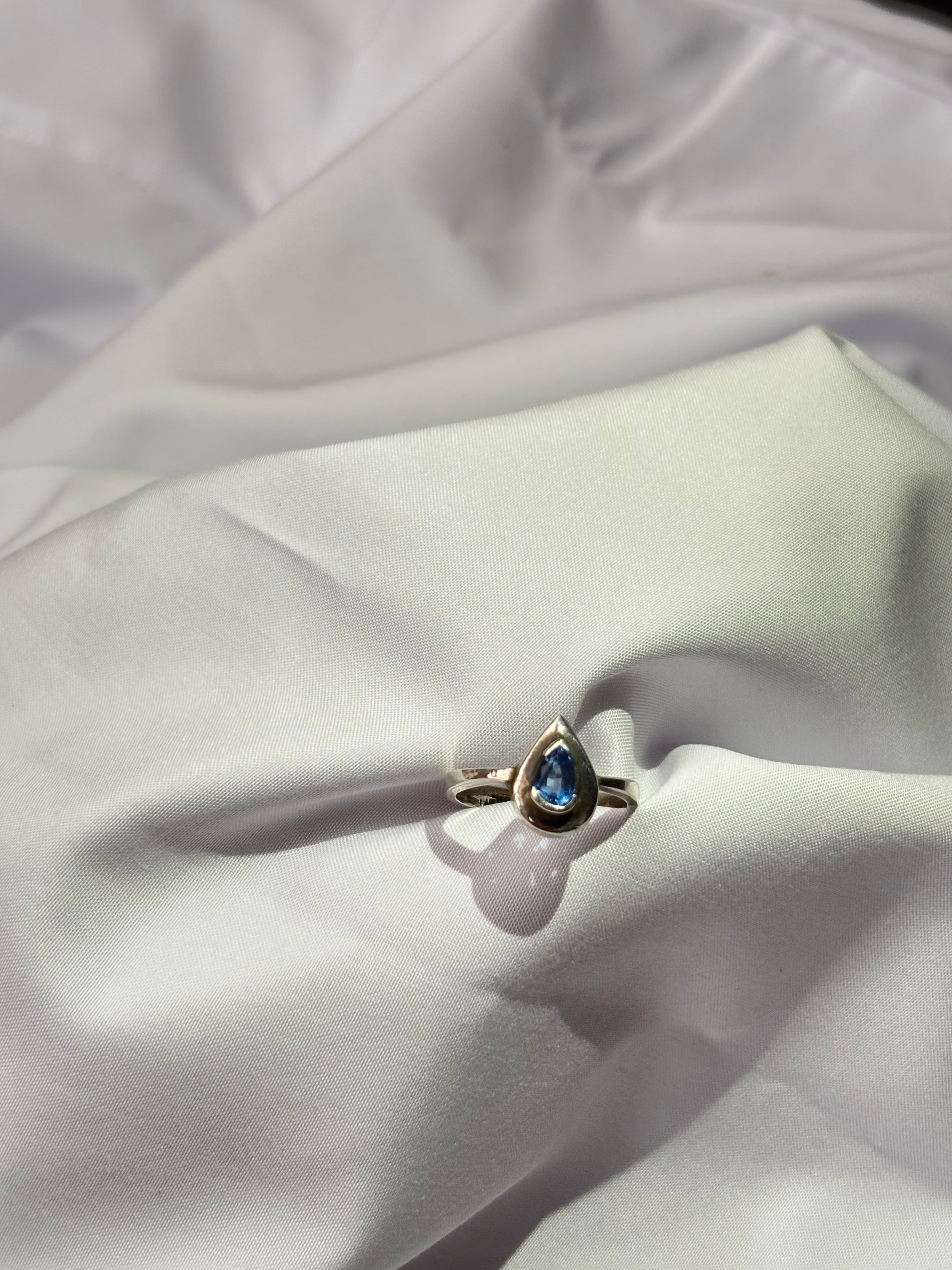 Blue Sapphire Ring 3
