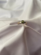 Peridot Solitaire Ring