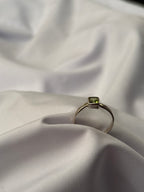 Peridot Solitaire Ring