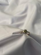 Peridot Solitaire Ring