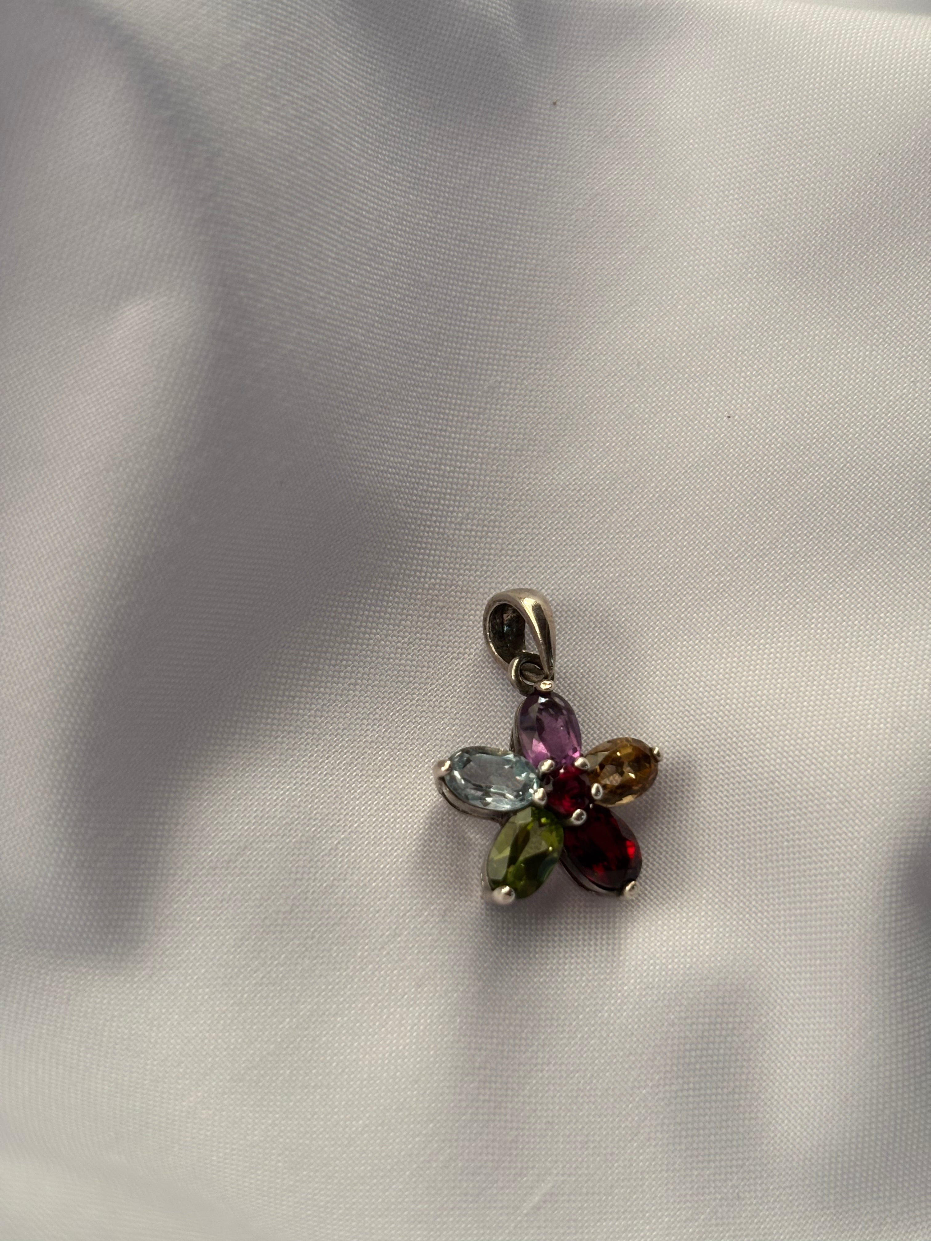 Mixed Stone Pendant 4