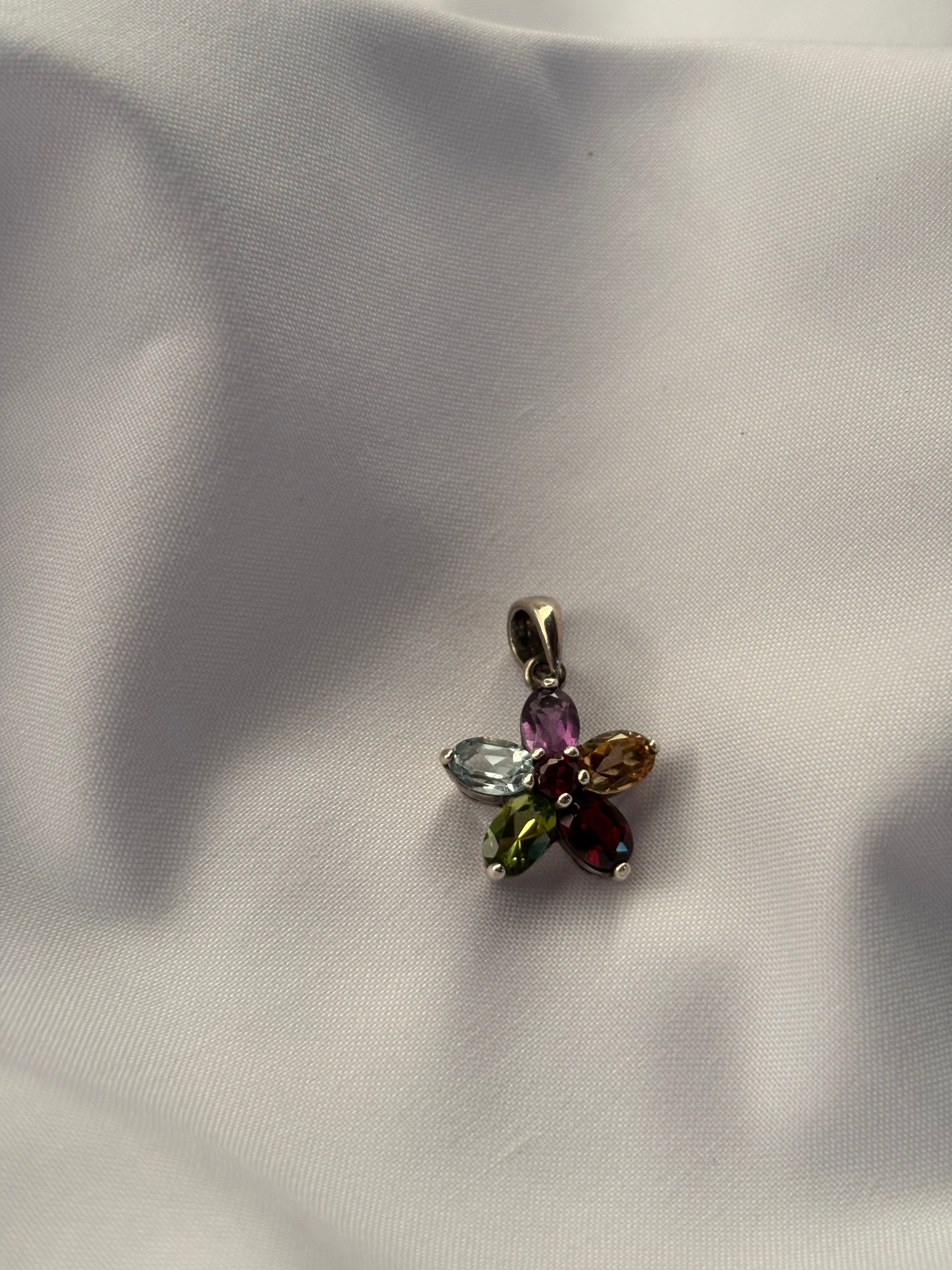 Mixed Stone Pendant 5