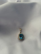 Blue Topaz Pendant