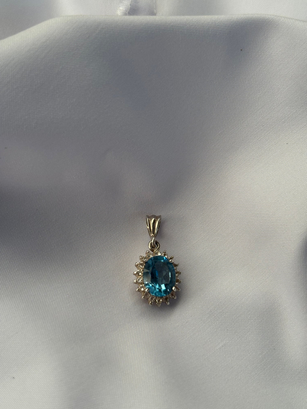 Blue Topaz Pendant 1