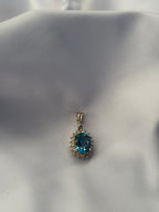 Blue Topaz Pendant 2