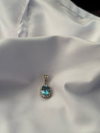 Blue Topaz Pendant