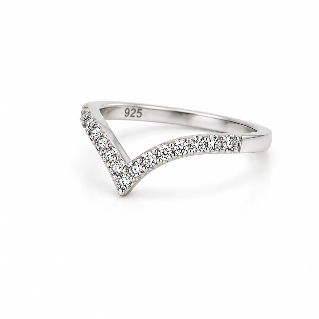 American Diamond Vintage Sterling Silver Ring in 925 sterling silver - photo 4 of 4