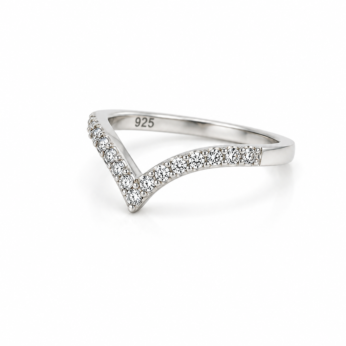 American Diamond Vintage Sterling Silver Ring in 925 sterling silver - photo 4 of 4