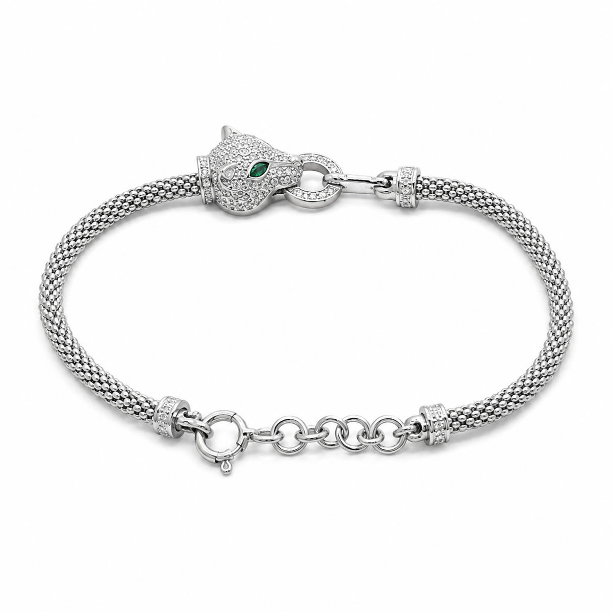 American Diamond Sterling Silver Bracelet in 925 sterling silver - photo 3 of 4