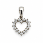 American Diamond Sterling Silver Pendant in 925 sterling silver - photo 3 of 4