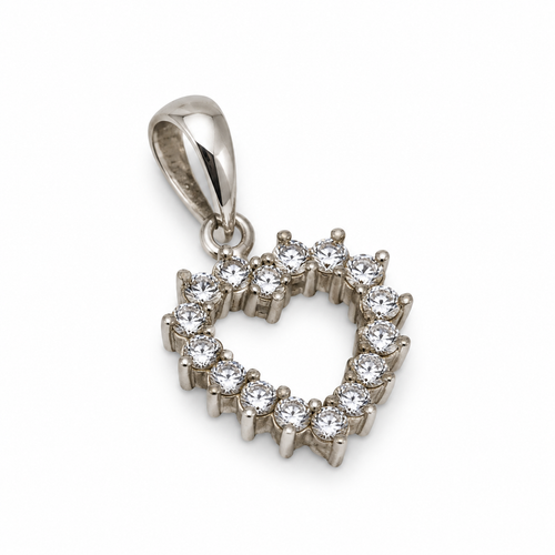 American Diamond Sterling Silver Pendant in 925 sterling silver - photo 2 of 4