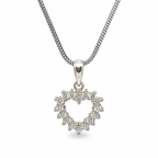 American Diamond Sterling Silver Pendant in 925 sterling silver - photo 4 of 4
