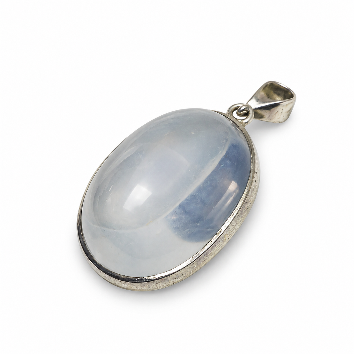 Rose Quartz Sterling Silver Pendant in 925 sterling silver - photo 4 of 4