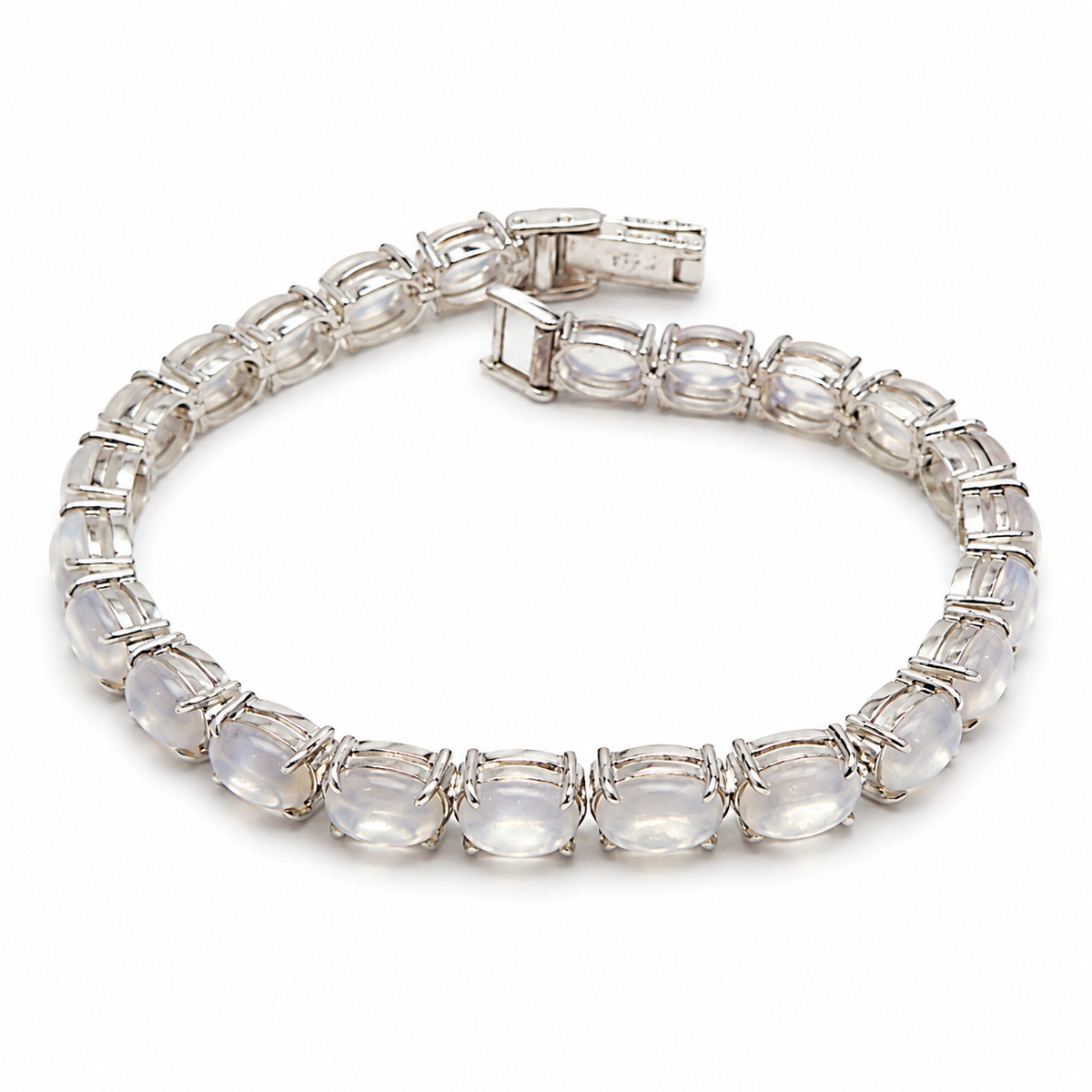 Moonstone Sterling Silver Bracelet in 925 sterling silver - photo 2 of 4