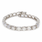 Moonstone Sterling Silver Bracelet in 925 sterling silver - photo 1 of 4