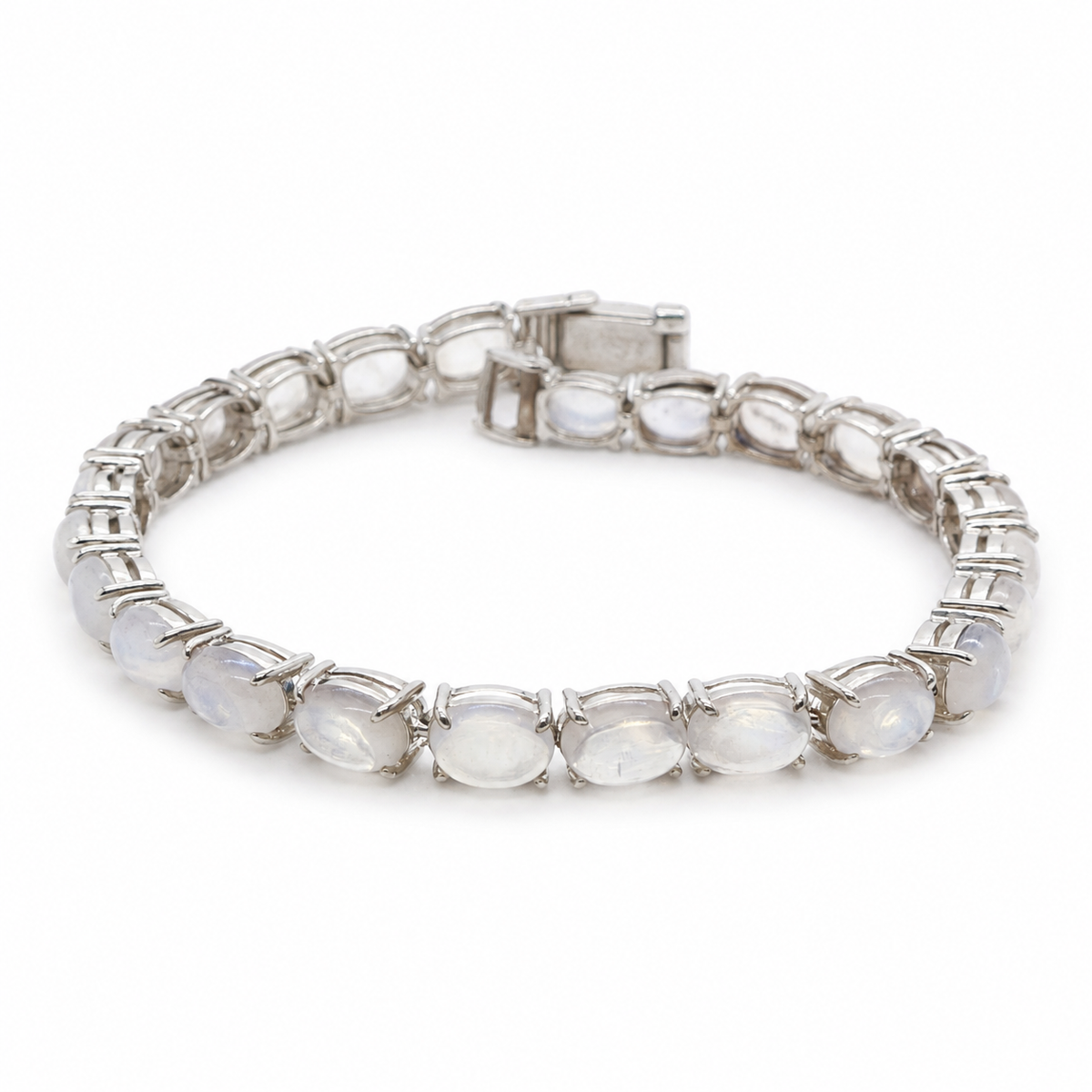 Moonstone Sterling Silver Bracelet in 925 sterling silver - photo 1 of 4