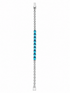 Blue Topaz Sterling Silver Bracelet in 925 sterling silver - photo 3 of 4