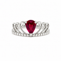 Garnet Vintage Sterling Silver Ring in 925 sterling silver - photo 1 of 4