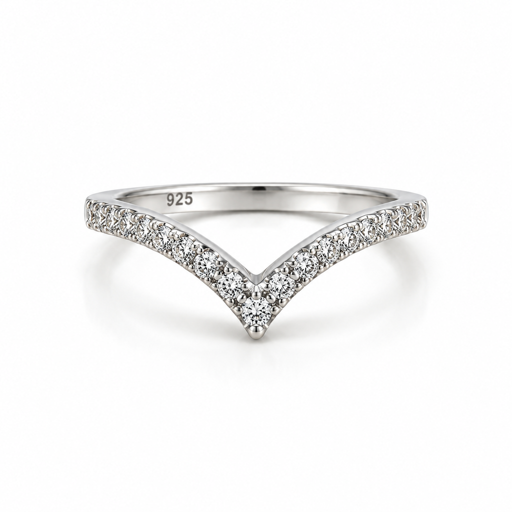 American Diamond Vintage Sterling Silver Ring in 925 sterling silver - photo 1 of 4