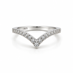 American Diamond Vintage Sterling Silver Ring in 925 sterling silver - photo 1 of 4