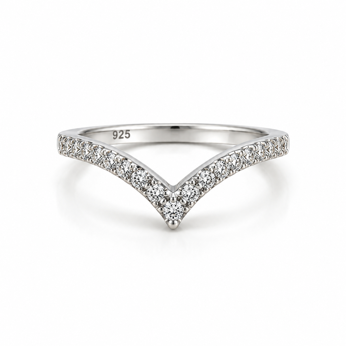 American Diamond Vintage Sterling Silver Ring in 925 sterling silver - photo 1 of 4