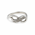 American Diamond Vintage Sterling Silver Ring in 925 sterling silver - photo 3 of 3