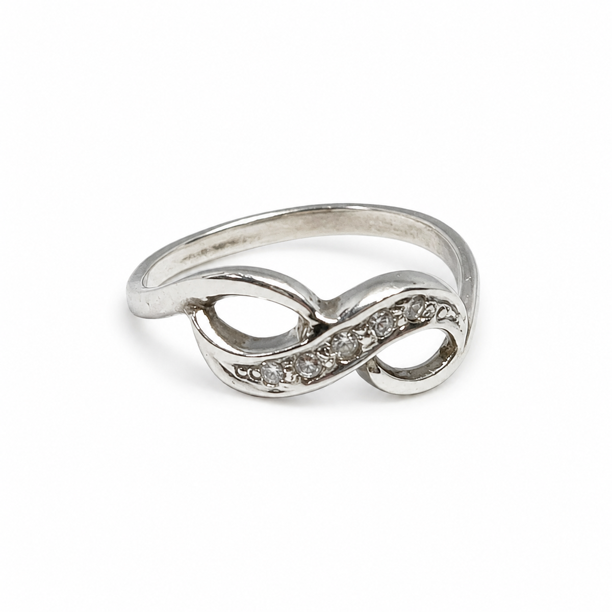 American Diamond Vintage Sterling Silver Ring in 925 sterling silver - photo 3 of 3