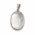 Rose Quartz Sterling Silver Pendant in 925 sterling silver - photo 1 of 4