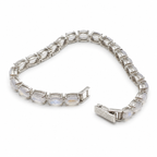 Moonstone Sterling Silver Bracelet in 925 sterling silver - photo 3 of 4